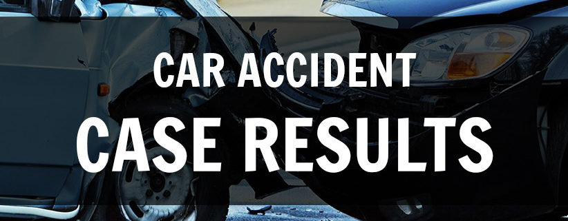 car accident case results