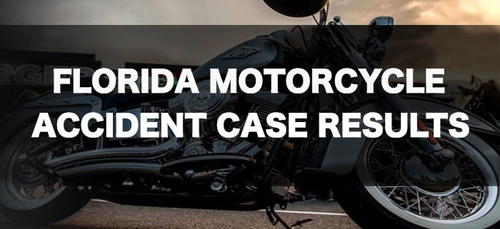 Florida motorcycle accident case results