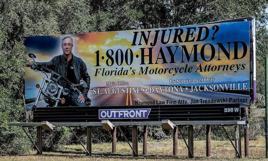 haymond law daytona florida billboard